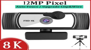 Autofocus Webcam 1080p Sailvde 4k 8K Rete USB Trasmissione in diretta 2k Driver Computer portatile Web Cam Microfono della fotocamera8269175