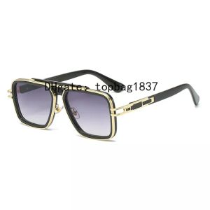 Dita solglasögon Mens Designers Solglasögon för kvinnors LXN-EVO Metal Solglasögon 17 färger utomhusglas som kör sunnier Fashionabla glasögon UV400 med presentask