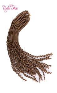 Goddness gehäkeltes 22-Zoll-Göttin-Locs-Haar, halb gerade, halb gelockte Zöpfe, synthetische Haarverlängerung, Tress, Faux-Locs-Häkel-BH5931622