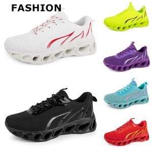 män kvinnor löparskor svart vit röd blå gul neon grön grå herr tränare sport mode utomhus atletiska sneakers 38-45 gai color35