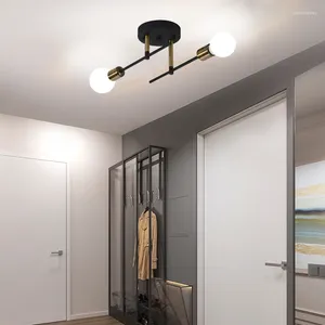 Ceiling Lights Modern LED Light Aisle Iiving Room Chandelier Lamps For Bedroom Study Corridor LightingLamp