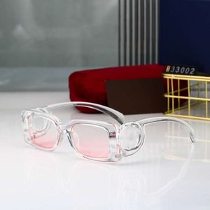 Luxury Sunglasses 33002 Rectangle Lenses UV400 Radiation Resistant Personalized Retro Eyeglasses Women Men Designer Full Frame Glasses wholesale brand E 7I5M''gg''
