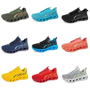 men women GAI running shoes ten platform Shoes black navy blue light yellow mens trainers sports outdoor sneaker
