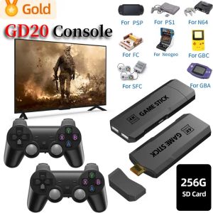 Консоли Игровая консоль M8/GD20 4K 60fps HDMI с низкой задержкой Выход GD10 Ultra GD20 ТВ-игровая приставка Портативная ретро-консоль Встроенная игра 70K