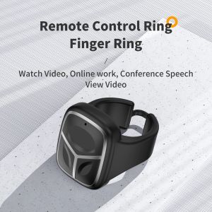 Möss Ny smart luftfinger fjärrkontroll Bluetooth trådlös mus ring mobiltelefon fotor borste tiktok magi fingertopp laddasbar