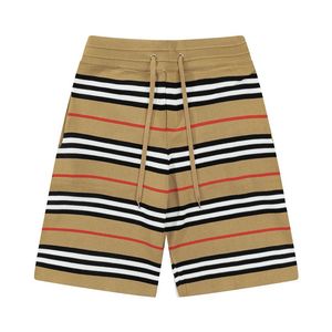 Summer Mens Designer Check Silk Wool Cotton Swim Shorts Jersey Black Swimwear Men Man Short Oversized Shorts Swimming Trunks