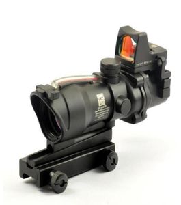 Trijicon TA31 ACOG Style 4X32 Real Fiber Source Rot beleuchtetes Zielfernrohr mit RMR Micro Red Dot3000673