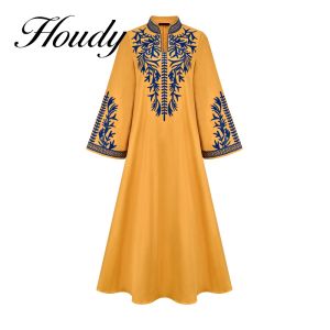 Dress Eid Mubarak Kaftan Abaya Dubai Turkey Hijab Muslim Dress Islamic Clothing Abayas For Women Robe Musulman De Mode Djellaba Femme