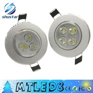 LED Spotlight 9W 12W LED infälld skåpvägg Spot nedåt ljus taklampa kall vit varm vit för belysning6820078