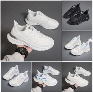 Buty sportowe dla mężczyzn kobiety Triple White Black Designer Treners Treakers Gai-196