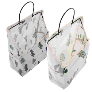 Storage Bags 2 Pcs Hanging Wall Bathroom Closet Organizers And Wardrobe Door Iron Shelf Over The