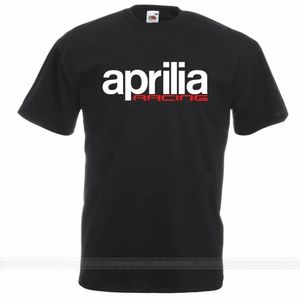 Gömlek Tshirt Aprilia Racing RSV4 Bir yarışçı fabrikası yarış cod100 pamuk tişört erkekler yaz moda euro boyutu 240228