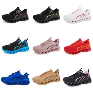 Herren Laufschuhe Damen GAI Weiß Schwarz Marineblau Hellbraun Herren Turnschuhe Sport Lila Atmungsaktive Wanderschuhe Drei Trends