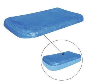 Rektangel Swimming Pool Cover Tyg Square Pool Cover Swimming Dust Rain Tyg Tjock 262 175CM5735738