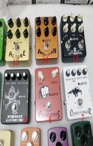 4 Pedal de efeito de guitarra Escolha Distortion Overdrive Delay Echo Reverb MultiEffects Chorus Flanger Wah Volume Phase para todas as guitarras 8266668