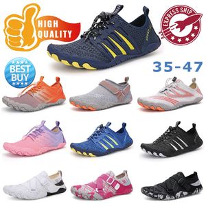 Womens Mens Quick-dry Breath Waters Shoes Beach Sneakers Socks Non-Slip-Sneaker Swimming pool Casual GAI softy comfort Athletic Shoes pink blue black white yellow