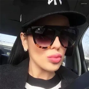 Sunglasses DJXFZLO 2024 Gafas Fashion Women Brand Designer Luxury Vintage Sun Glasses Big Full Frame Eyewear