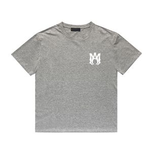 Новая мужская футболка Мужская дизайнерская футболка Повседневная футболка Топ с коротким рукавом с принтом алфавита Роскошная одежда в стиле хип-хоп для мужчин и женщин