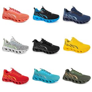 Sapatos Running GAI Mulheres Homens 2024 Preto Branco Roxo Rosa Verde Marinho Azul Luz Amarelo Bege Nude Plum Mens Treinadores Femininos Esportes Sapatilhas 76 s