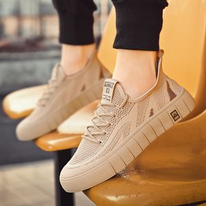 Männer Frauen Leinwand Laufschuhe Weicher Komfort Schwarz Weiß Beige Dunkelgrau Rot Lila Grün Gelb Herren Trainer Sport Flache Turnschuhe GAI Größe 39-44