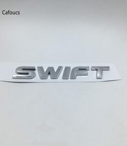 För Suzuki Swift -tillbehör bil Bakre stam Emblem Letters Tamnplatta Klistermärke Auto Tail Badge Dekaler8920150