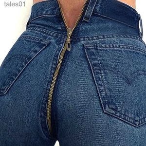 Dżinsowe dżinsy wiosenne nowe zaprojektowanie zaplu