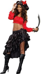 スカートの女性ゴシックセクシーなサテンフリルミニスカートスチームパンクマーメイドバーレスクスイムメトリカ海賊コルセットスカート