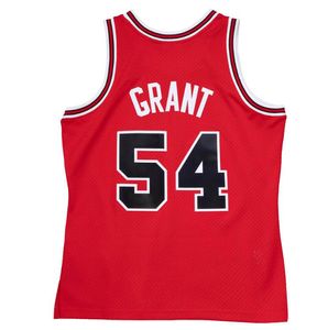 Sömda baskettröjor Horace Grant 1990-91 Mesh Hardwoods Classic Retro Jersey Men Women Youth S-6XL