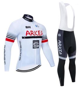 2020 ARKEA BH Men039s Maglie da ciclismo Camicie da bici a maniche lunghe MTB Pile invernale Abbigliamento da ciclismo Giacca da mountain bike Maillot w9323299