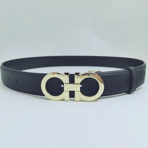 Designerbälten för herr 3,5 cm brett bälte BB Simon Belt Textured Leather Belt Luxury Fortune Glossy Buckle 95-125 cm Längd Bälteskatter BOSS BOSER BEDLIG BEL