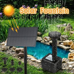 Film Mini Solar Water Fountain Bird Solar Wanna z panel