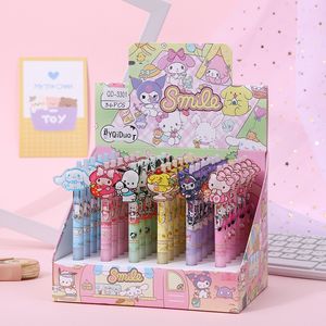 36 teile/los Kostenloser Spitzer Bleistift (kein tinte gel stift) Cartoon Niedlichen Hund Kaninchen Kuromi Student Schule Bürobedarf Kinder Schreibwaren Geschenk automatische Bleistift 3051