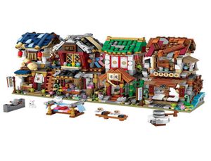 Mini Block Street City China Street Chinese Tradition Special Model DIY Assembly Toys for Children Q06248662966
