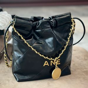 Mini Tote Bags Designer Bag Black Crossbody Handbag Luxury Gold Silver Hardware Chain Shoulder Handbags Fashion Shopping Travel Beach Hand Bag Ladies Purse