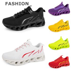 men women running shoes Black White Red Blue Yellow Neon Green Grey mens trainers sports fashion outdoor athletic sneakers eur38-45 GAI color58