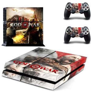 Joysticks God of War PS4 Naklejki Play Station 4 Skin Ps 4 naklejka naklejka do PlayStation 4 PS4 Kontroler Kontroźne Skórki winylowe