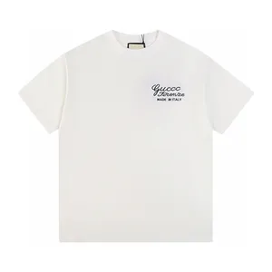 Męskie plus TES Polos T-shirts w stylu polarnym Letni odzież z plażą z ulicy Pure Cotton L23F