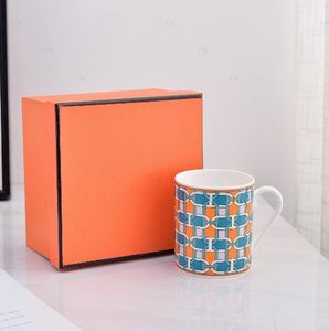 Mode Bone China Becher Keramik Tasse Wasser Tasse Kaffeetasse Home Office Geschenk Großhandel