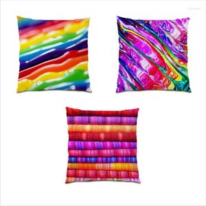 Pillow Cover Home Decor Velvet Living Room Decoration Abstract Throw Covers Geometric 45x45CM Simple E0508