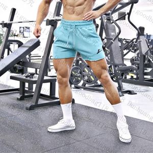 Designer Shorts Bodybuilding Shorts Män Summer Running Sport Gym Fitness andas snabbt Dry Bermuda Boxing Training Workout Man Cotton Short Pants