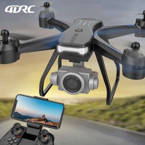 6K Large Drone V14 Long Range Dual Camera Four Axis Toy Remote Control Aircraft Crash Resistant