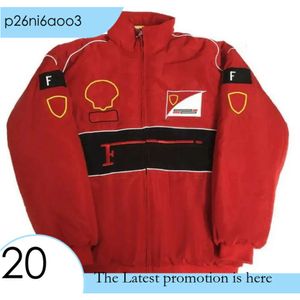 Giacca da corsa F1 Formula Uno Autunno/Inverno Giacca stile vintage americano Giacca da motociclista Moto 111