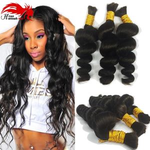 Unprocessed Brazilian Loose Wave Micro mini Braiding Bulk Hair 7A Grade Human Hair For Braiding Bulk No Attachment Human Braiding 1202945