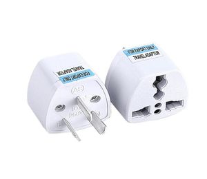 De uk US EU Universal to Au AC Power Plug -adapter Travel 3 Pin Converter för Australien Nya Zeeland 1000PCSLOT8628369