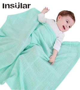 100 bomulls andningsbar baby filt baby swaddles0123456813340