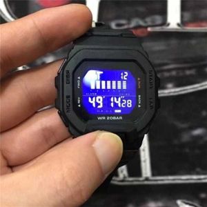 14% OFF watch Watch Shock Small Square watchs GBD200 hand sport Waterproof shockproof and magnetic Student Boys for man movement Ocean