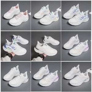 Женские туфли походы мужчины классическая новая бега Flat Shoes Soft Sole Fashion White Black Pink Bule Comense Sports Z6 51