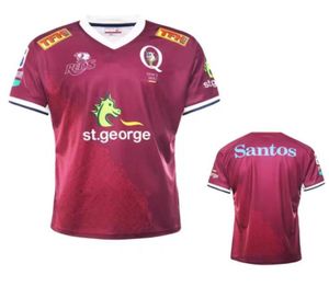QLD REDS 홈 저지 2022 럭비 저지 대표팀 호주 퀸즐랜드 럭비 유니폼 국제 리그 셔츠 S5XL9857303