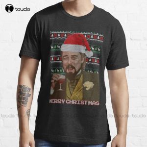 T-shirt Leonardo Dicaprio Django Laughing Ugly Christmas Sweater Funny Tee Tshirt Christmas TShirt TShirt Tshirt Dress Fashion Funny