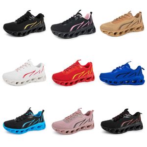 2024 men women running shoes GAI five black white purple pink green navy blue Lightweight Breathable mens trainers sports sneakers
